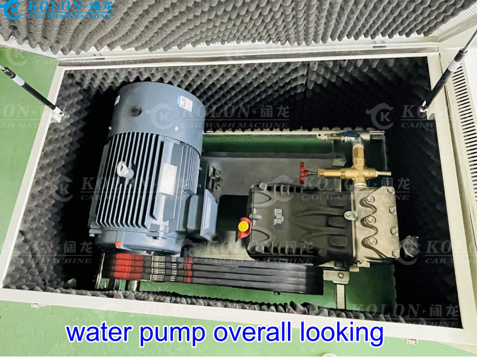 Automatic Brushless Touchless Car Wash Machine KL360-2 18.5kw Water Pump 12kw Air Dryer