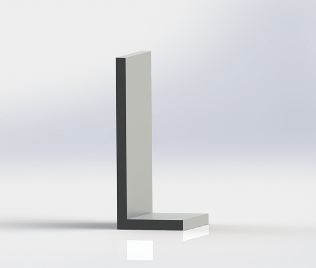 Silver Anodized Aluminum Angle Profile Corrosion Resistant Long Lifetime