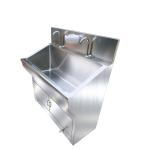 SUS304 Pedal Operated Hand Wash Basin Sink 500ml/H 1500*600*1800mm