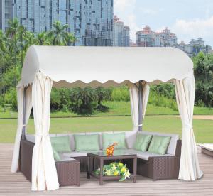 Quality China garden sofa with sunshine pavilion garden Pavilion 1119 wholesale
