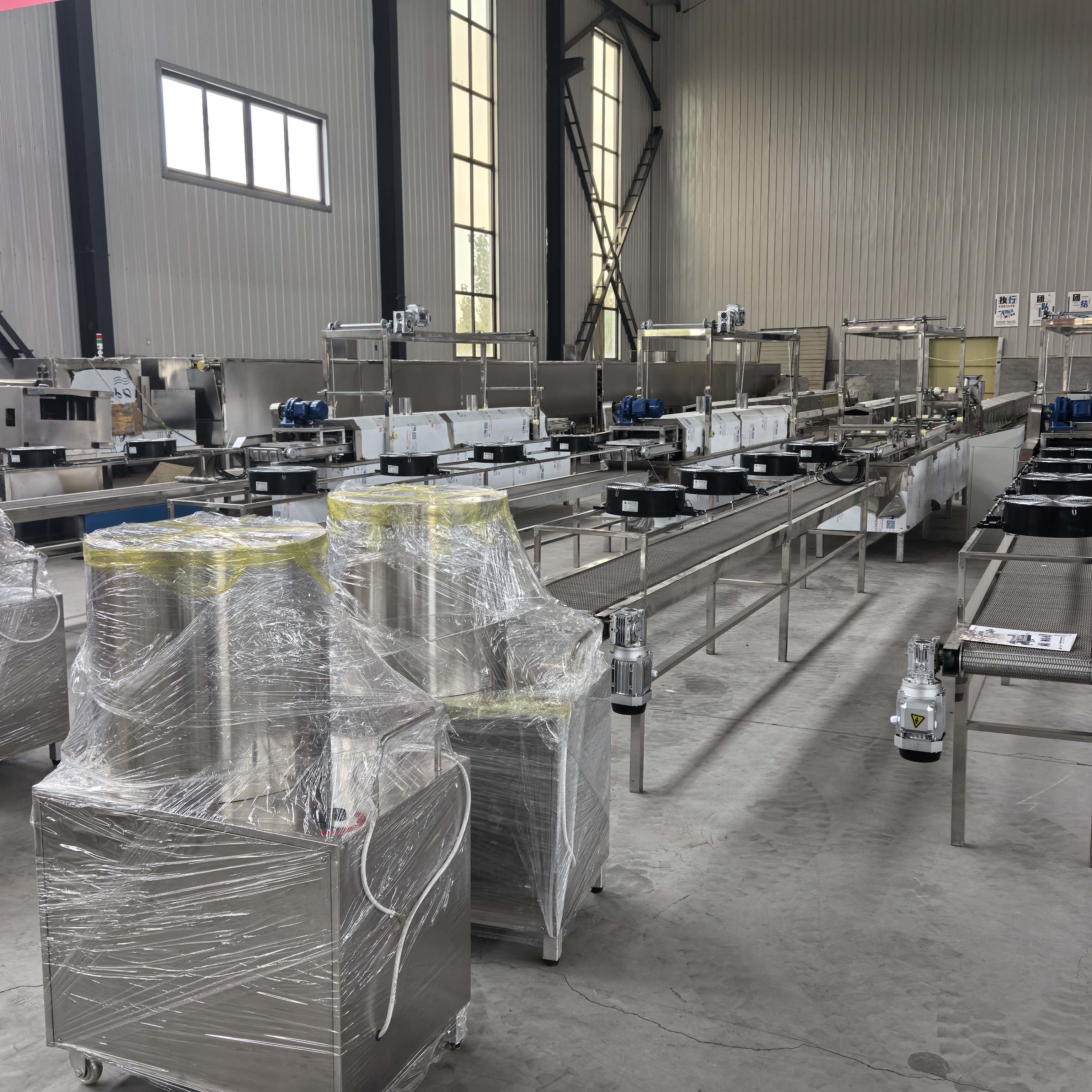 Highly Efficient And Nutrition Retention Automatic Non-Fried Instant Noodles Production Line