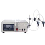 2Heads Semi Automatic Water Filling Machine Electric Digital Control Pump Liquid