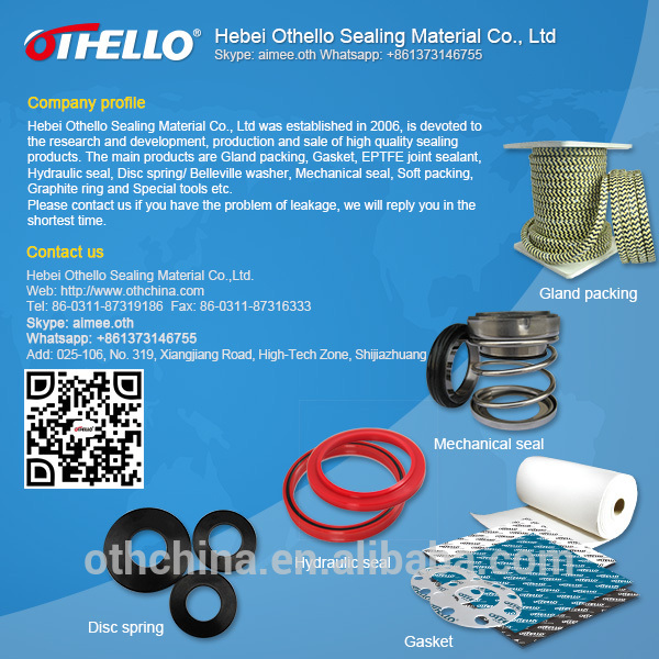 2015 hot sale China supplier water pump seal mechanical seal