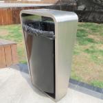 ISO14001 Certificate 590mm Length 32 Gallon Metal Trash Can