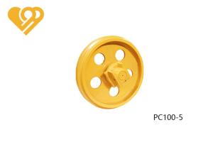 Quality Forging / Casting Excavator Track Idler For PC120-5 KOMATSU Heavy Machine wholesale