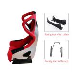 Fiberglass Adjustable Bucket Seats Long Lasting Bucket Racing Chair