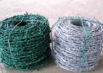 HBGB 6 Inch 2.6mm Galvanized Barbed Wire Reverse Twist