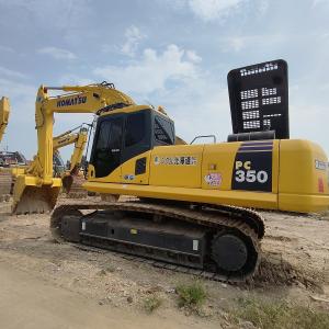 Quality 1.3m3 Buket Used Excavator Equipment 173KW 35000kg Komatsu 350 Excavator wholesale