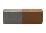 Cool Square Iron Leather 14.9cm Handmade Glasses Case