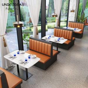 Quality Modern Wooden Restaurant Booth Furniture Sofa Seating wholesale