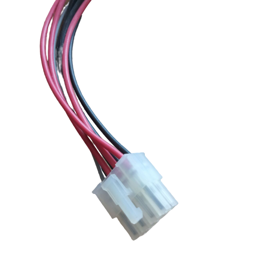 Customized Orange PVC Tube RS232 4pin DIN to DB9 Mini DIN Cable for Data Transfer