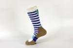 Nylon Youth Basketball Socks , Yellow Anti - Slip Boys Basketball Socks