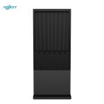 32 inch Black Windows Outdoor Fanless Vertical Digital Totem