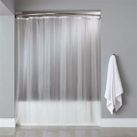 Eco Friendly PEVA Shower Curtain , Water Resistant Fabric Shower Curtain