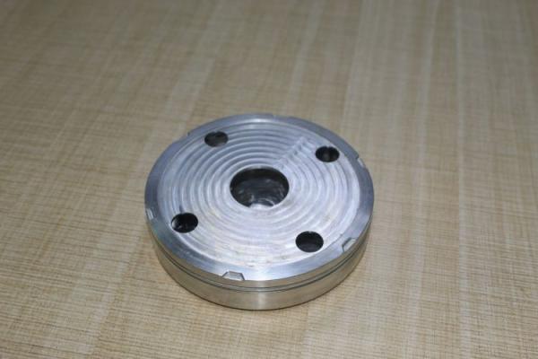Aluminum Prototype of Stainless Steel Turned Parts / CNC Mill Part With