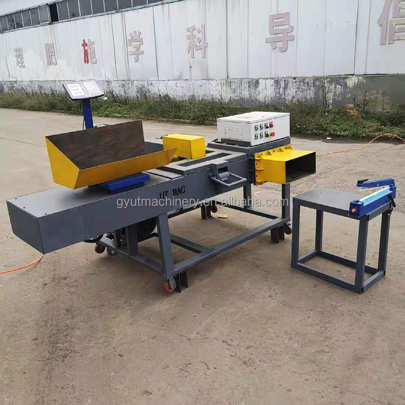 Rag Baling Machine for Secondhand Clothes and Wool Fibre Wipers at 2300*5700*2900mm