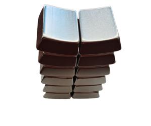 Quality N52 Sintered Arc Permanent Neodymium Magnets NiCuNi 25mmx30mmx9m wholesale