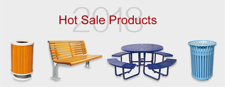 Laser Cut Outdoor Stainless Steel Ashtray Bin With 73L Galvanized Steel Liner