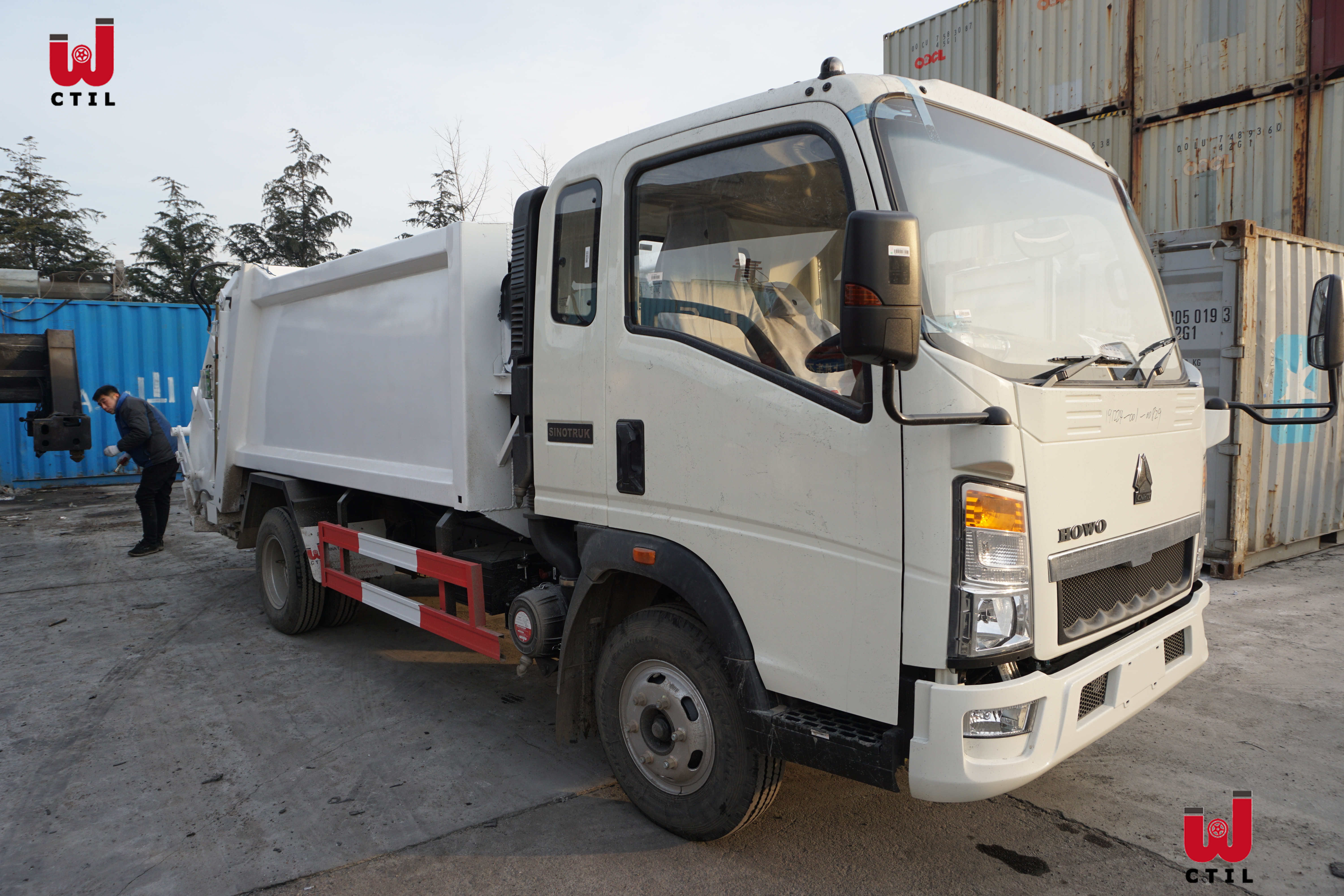 12m3 Garbage Truck Compactor