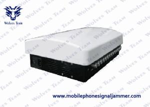 Quality 14 Bands Wifi Signal Jammer Built In Aerial Adjustable AC110 - 250V Power Supply wholesale
