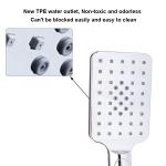 ABS TPE 270mm*84mm Modern Handheld Shower Head