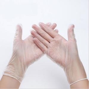 Quality Safety Disposable PVC Gloves , Medical Beauty Household Clear PVC Gloves wholesale