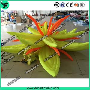 Quality Yellow Lotus Flower Inflatable,Holiday Event Decoration,Giant Inflatable Flower wholesale