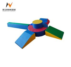 Quality PVC Children's Climbing Combination for Sensory System Training and Balance Beam Slope wholesale