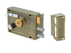 China 120/140mm Mortise Latch Brass Cylinder Rim Lock 5-Pin Body 540 Middle East Iron on sale
