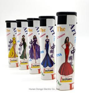Quality 80*23.7*11.18mm Electric Disposable Cigarette Gas Lighter for Asia and Africa Market wholesale