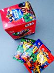 Super Heroes Fruit Powder Candy With Poker Healthy And Funny