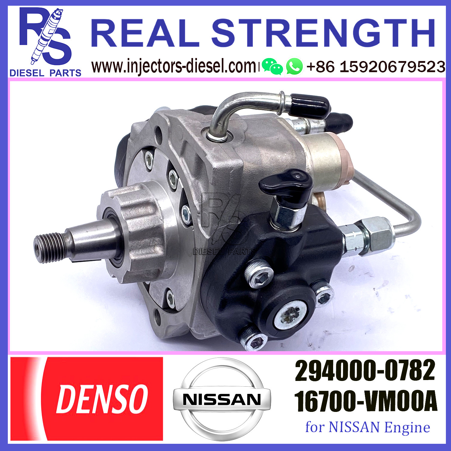 Denso Common Rail Pump 294000-0780 294000-0782 for Nissan YD25 enging 294000-0780 16700-VM01C 294000-0782 16700-VW00A