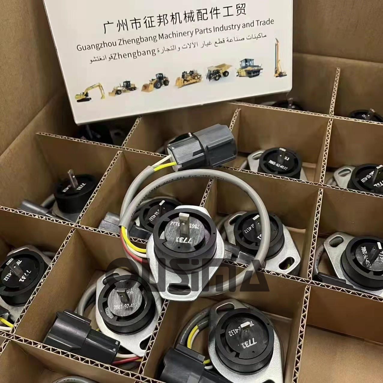 7861-92-4132 Throttle Motor Potentiometer Sensor 7861-92-4130 For PC200-6 PC220-6