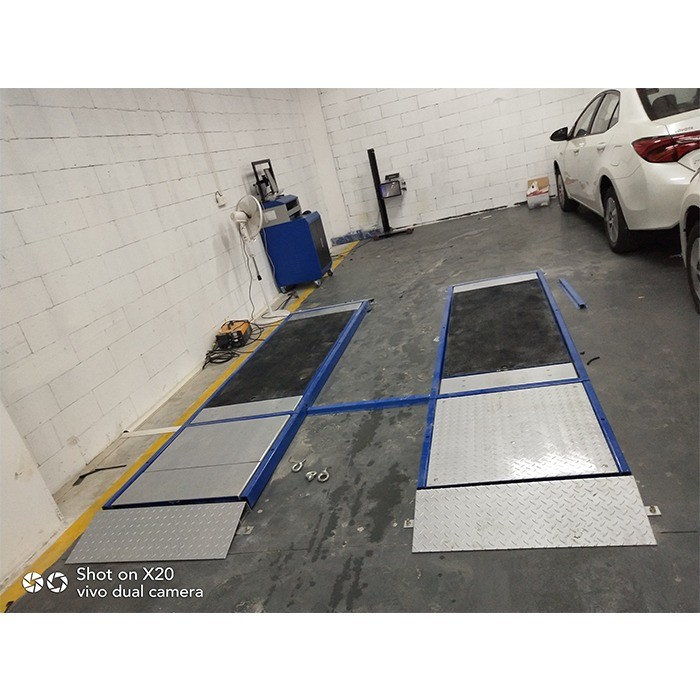 2CTHPB-10A Luxurious Flat Plate Brake Tester Semi Truck Brake Test