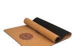 Skid Resistance Eco Friendly Exercise Fitness Soft Cork Yoga Mat