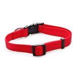 Wide Adjustable Pink Reflective Dog Collar Lightweight Personalised Dog Harness