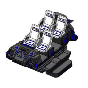Quality 4 seats 9d Vr Game Machine , CE Certificate Vr Flight Simulator wholesale