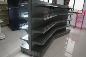 Quality Supermarket Display Fixtures Commercial Shelving Units With 3 Hook Bracket wholesale