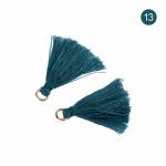 Colorful Cotton Tassel 3cm Garment Decoration Cotton Thread Tassels