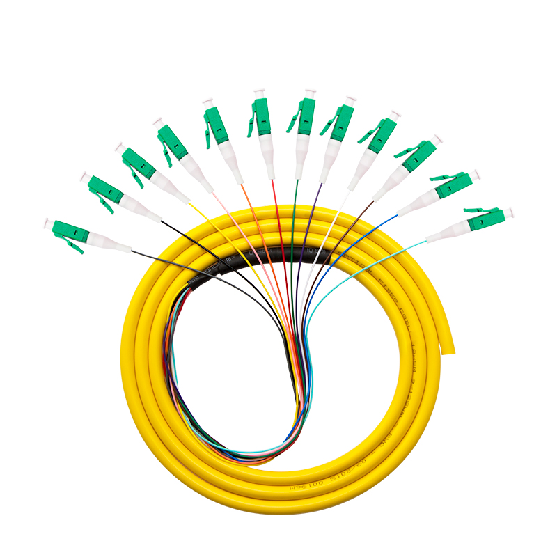 Optical Fiber Connection Best LC APC Optic Fiber Pigtail With 5