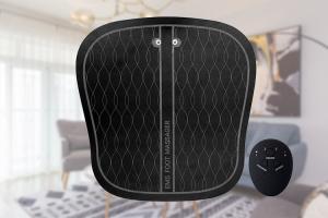 Quality Hot Convenient pulse ems foot Electric TENS Unit Reflexology Foot Massage Mat wireless neck massager wholesale
