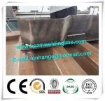 Corrugated Web H Beam Production Line , Truck Panel Corrugated Plate Welding