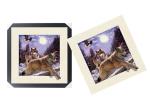 Office / Hotel Decoration Animal Picture 5d Lenticular Picture With Frame