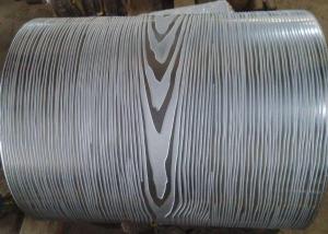 Quality Heavy Duty Steel Embossing Rollers / Paper Metal Leather Embossing Roller wholesale