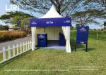 Small Aluminium Waterproof Pagoda Tents Mobile Use For Events