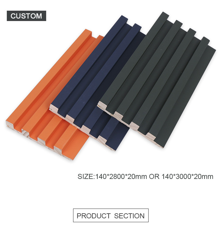 Factory Interior Decoration WPC Composite PVC Wall Panel WPC Indoor Wall Panel