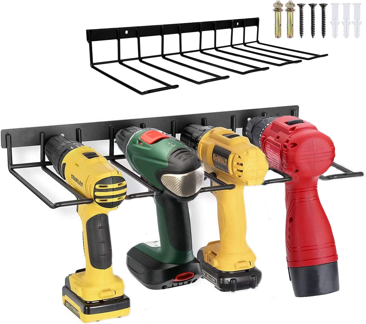 Customized Power Tools Organizer Practicality and Convenience in a Wall Mounted Shelf