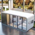 Outdoor Temporary Prefab Modern Tiny House Fire Insulation Environmental