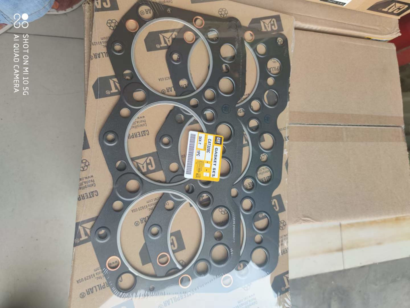 7E-8027 3056 3064 Cat 3066 Engine Rebuild Kit Cylinder Head Gasket Replacement