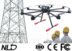 Quality Load Endurance 12-18 Min Powerline Drone With 16000mah Battery wholesale
